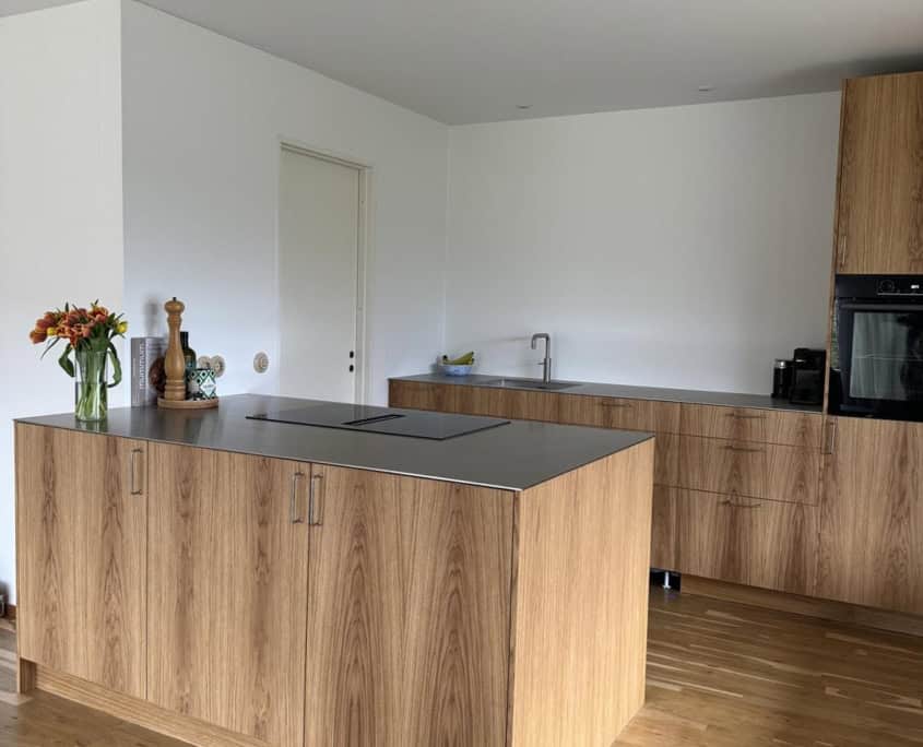 Snedkerkøkken i hus